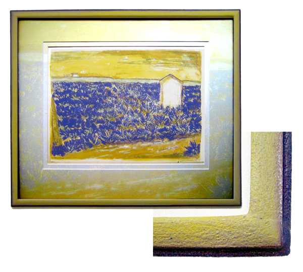 Steinrahmen 15 – G. Kirchner mit Designpassepartout