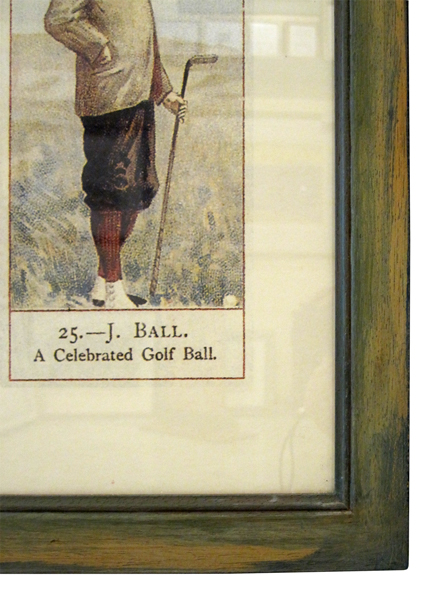 Golf 202 – Kunstdruck -Golfpostkarten – Ausschnitt