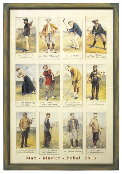 Golf 202 – Kunstdruck -Golfpostkarten
