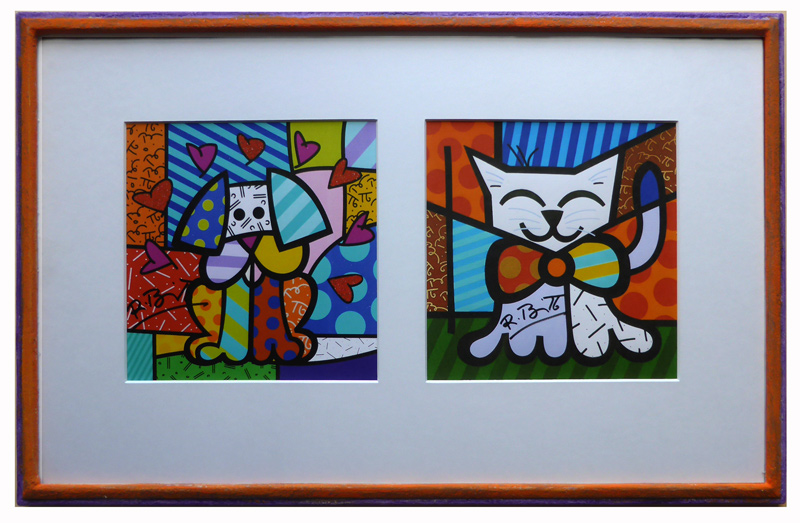 Steinrahmen - Romero Britto Steinrahmen - Romero Britto