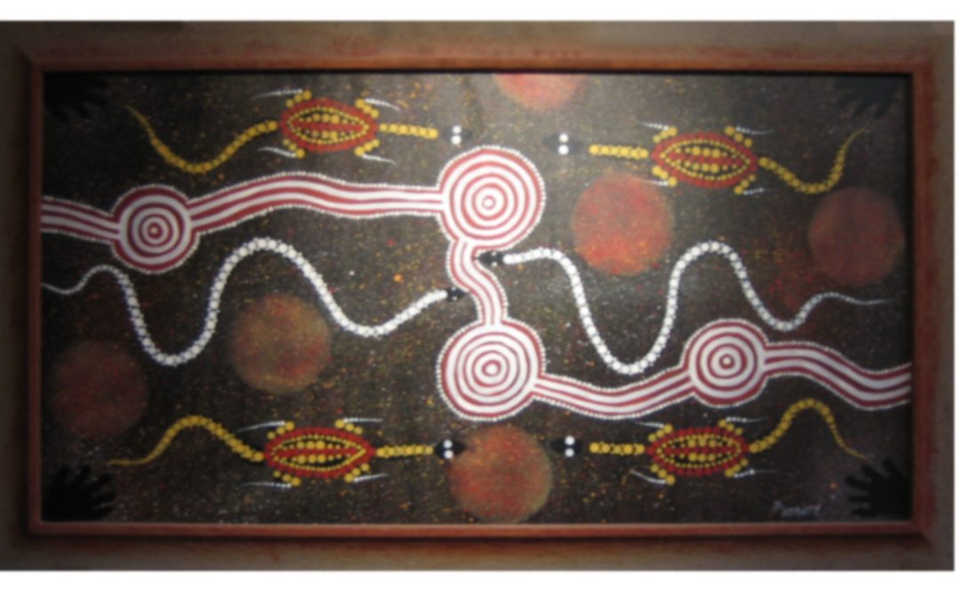 Australien-Acryl