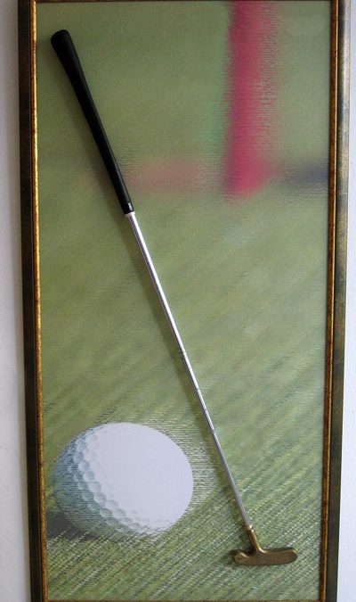 Golf 210  Golfschläger mit Rahmen 1