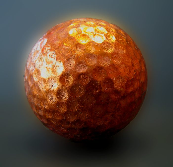 Golfball 115 – Kupfer