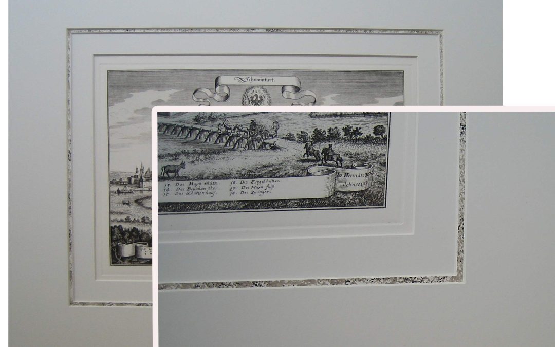 3-fach Passepartout – Schweinfurt  „Merian“