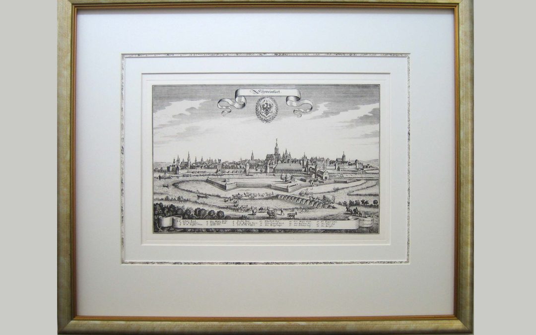 Schweinfurt  „Merian“  mit 3-fach Passepartout