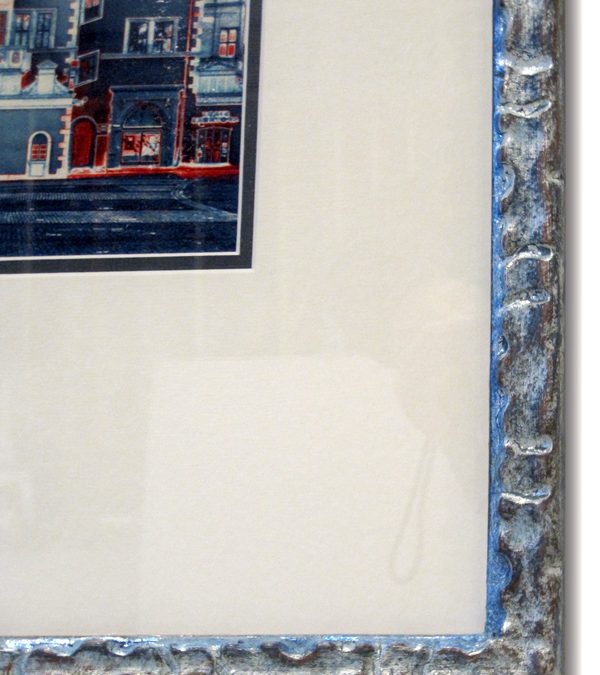 SW-Rathaus PopArt-blau – Ausschnitt