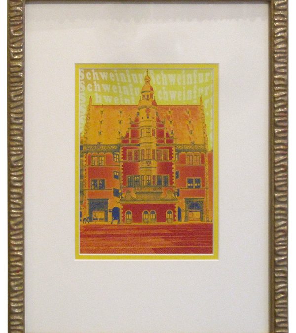 SW-Rathaus PopArt-rot-gelb