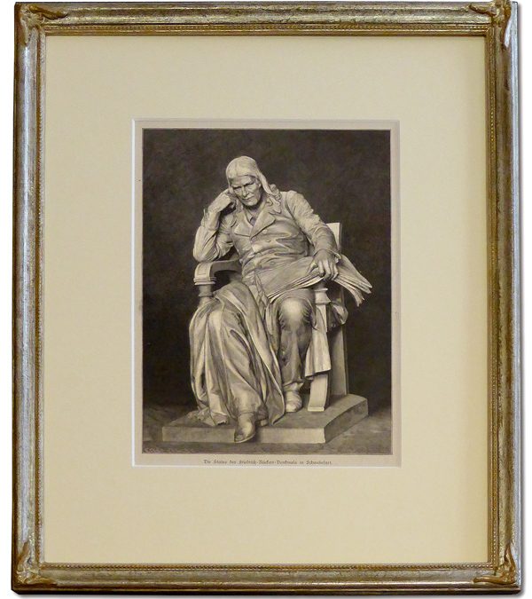 Friedrich Rückert mit Bilderrahmen