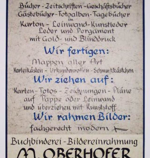 Firmenschild 1965 – handgeschrieben auf Elefantenhaut