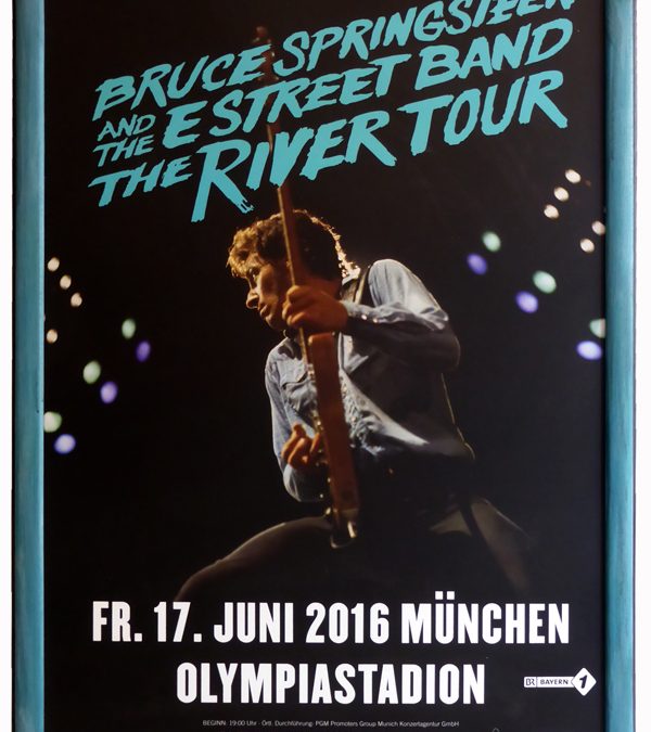 Tourplakat – Bruce Springsteen – 2016