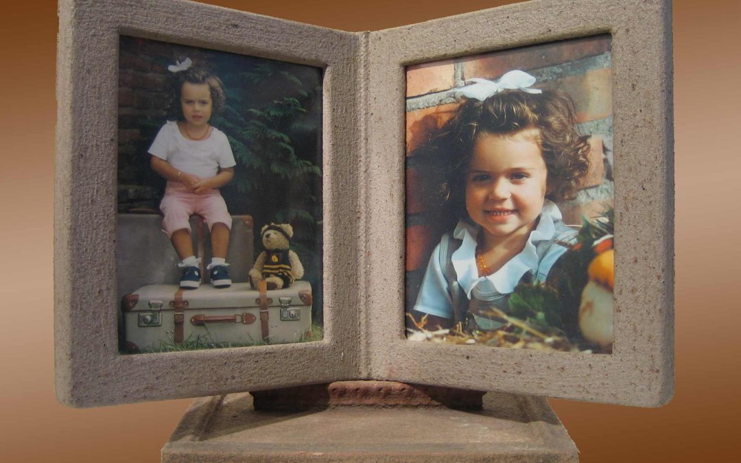 Fotorahmen 104a – Steinrahmen für 2 Fotos